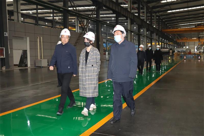 中國信息通信研究院信息化與工業(yè)化融合研究所到明泰鋁業(yè)調研